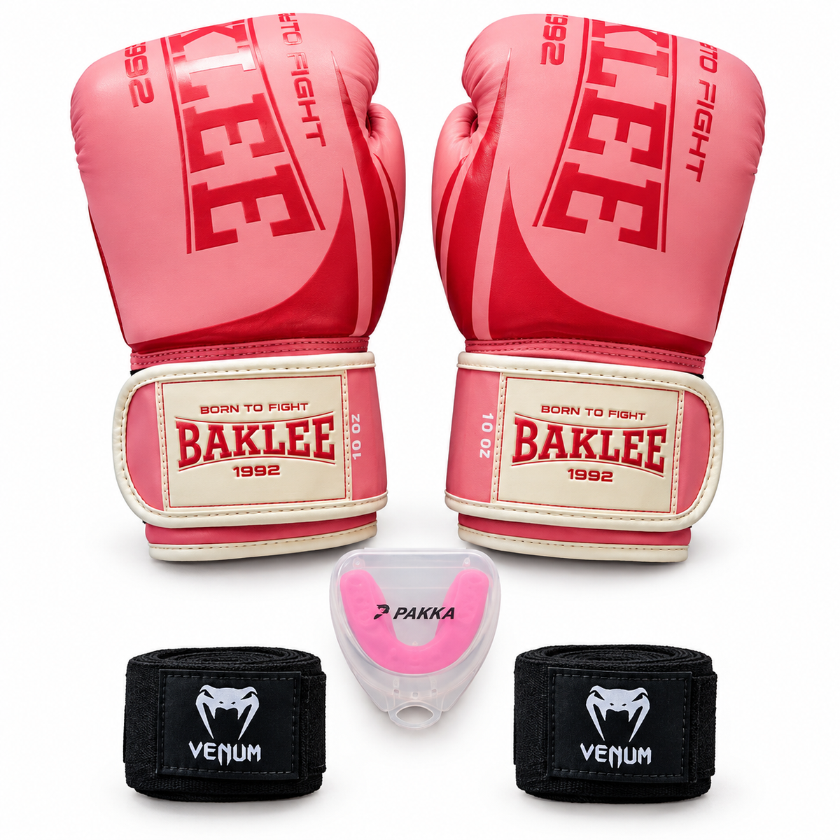 Pack Boxe Pro Rose – Équipement Complet de Combat