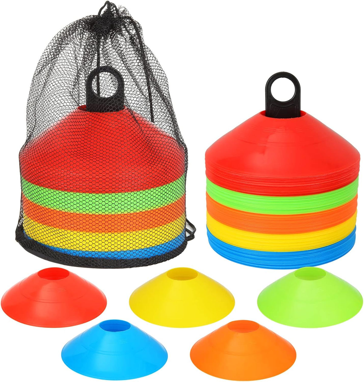 Pack Entraînement Complet - Échelle 4 mètres+ Corde + 10 Plots + 5 Bandes